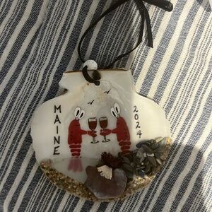 Maine handmade Christmas ornament